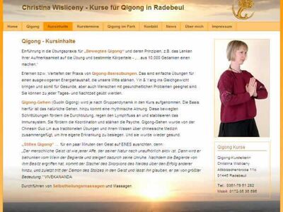 Webdesign und SEO für Qigong in Radebeul bei Dresden