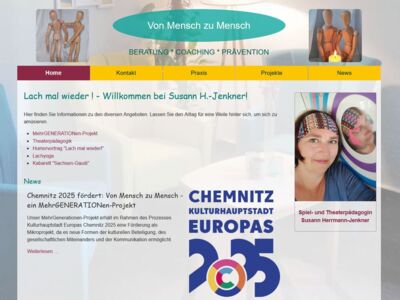Webdesign und SEO mit Contao für Theaterpädagoge in Chemnitz