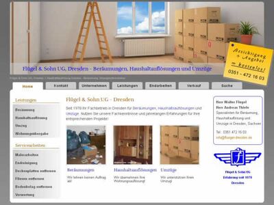Webdesign Dresden Haushaltsauflösung
