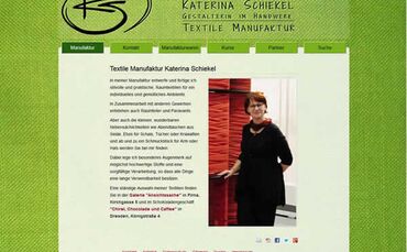 AW Webdesign Dresden Textile Manufaktur