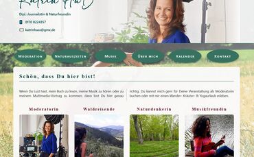 Webdesign aus Dresden, SEO: Katrin Huß - Dipl.-Journalistin und Naturfreundin