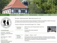 Webdesign und SEO mit Contao für Sächsischen Weinkonvent
