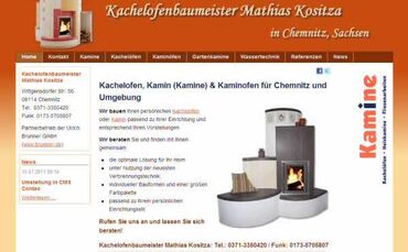 Webdesign Dresden Kamine