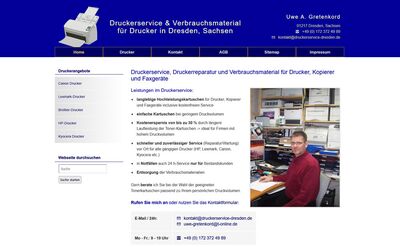 Druckerservice Dresden - CMS Contao Dresden