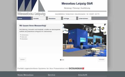 Messebau Leipzig Webdesign Contao Suchmaschinenoptimierung