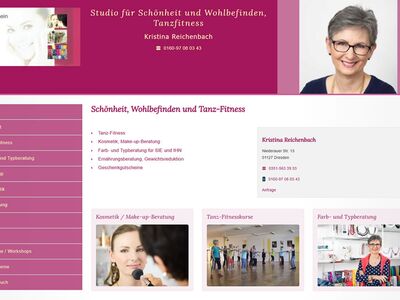 Webdesign, SEO mit Contao für Wohlbefinden-Dresden.de