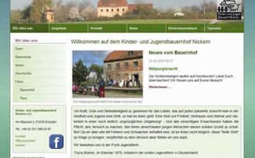 Kinderbauernhof Webdesign SEO Dresden