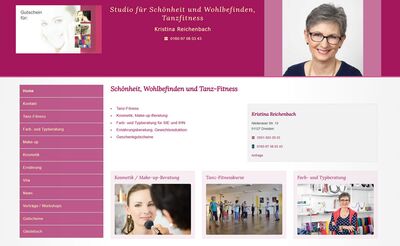 Webdesign, SEO mit Contao für Wohlbefinden-Dresden.de