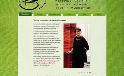 Webdesign und SEO für Textile Manufaktur in Sachsen
