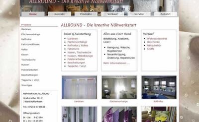 Webdesign und SEO für Allround Nähwerktatt in Hoffenheim