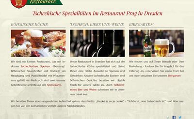 Restaurant Praha in Dresden, Sachsen