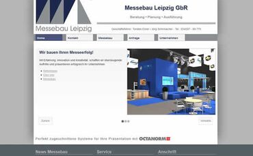 Webdesign aus Dresden: Messebau Leipzig