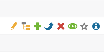 Symbolleiste in Contao 5.3